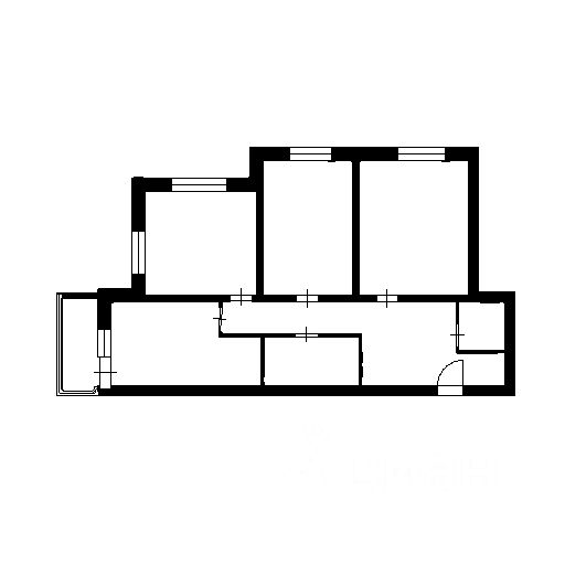 Планировка этой квартиры по данным Циан