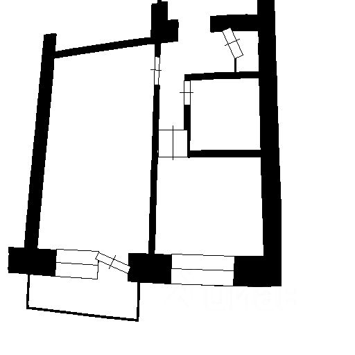 Планировка этой квартиры по данным Циан