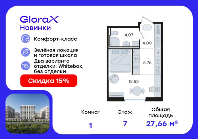 ЖК «GloraX Новинки»