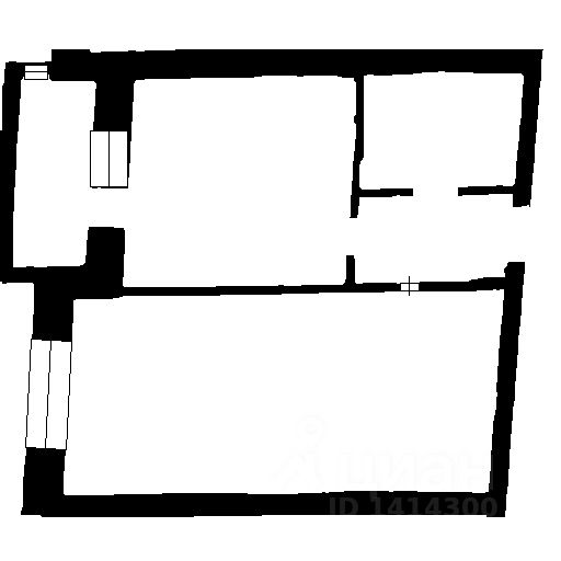 Планировка этой квартиры по данным Циан