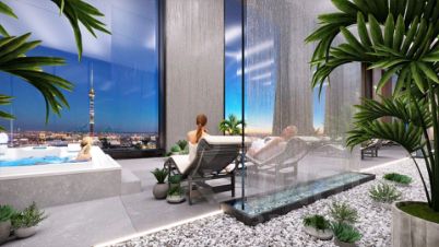 студия, 33 м², этаж 3