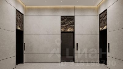 студия, 33 м², этаж 3