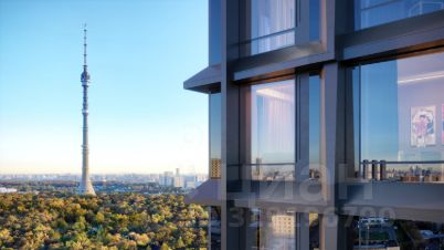 студия, 33 м², этаж 3