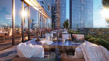 студия, 35 м², этаж 23 студия, 35 м², этаж 23