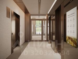 студия, 30 м², этаж 22