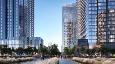 студия, 35 м², этаж 23