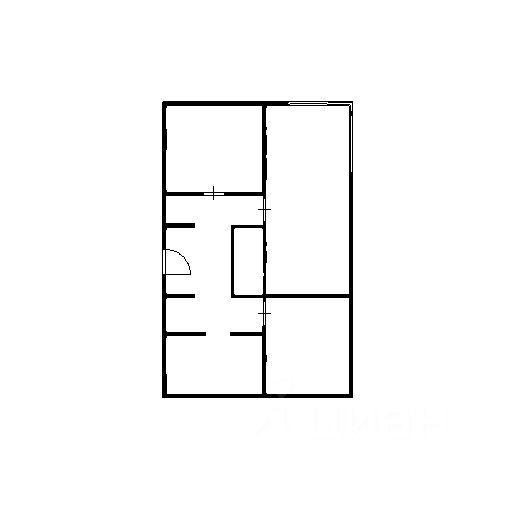 Планировка этой квартиры по данным Циан