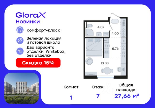 ЖК «GloraX Новинки»