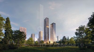 2-комн.кв., 38 м², этаж 49