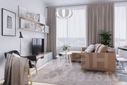 1-комн.кв., 33 м², этаж 2