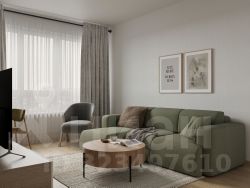 1-комн.кв., 33 м², этаж 2 1-комн.кв., 33 м², этаж 2