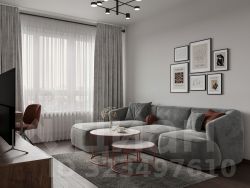 1-комн.кв., 33 м², этаж 2