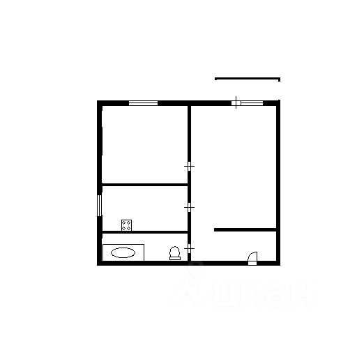 Планировка этой квартиры по данным Циан