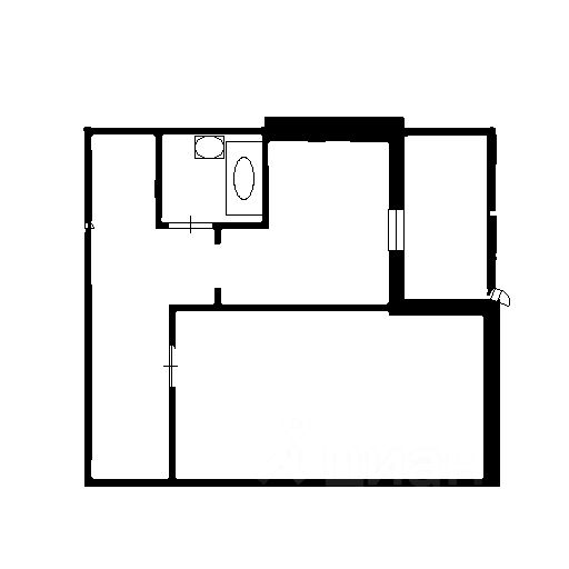 Планировка этой квартиры по данным Циан