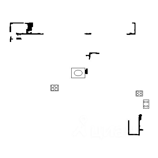 Планировка этой квартиры по данным Циан