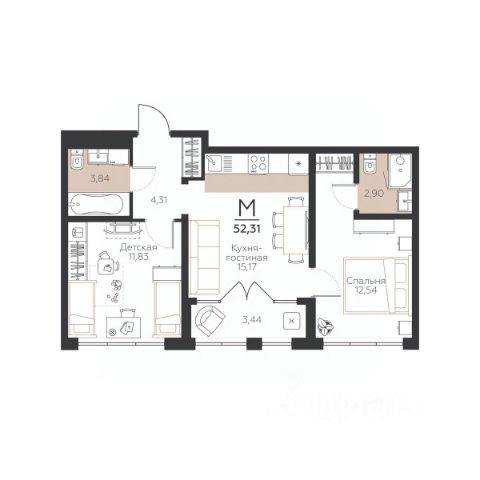 ЖК «Живой район Огни»