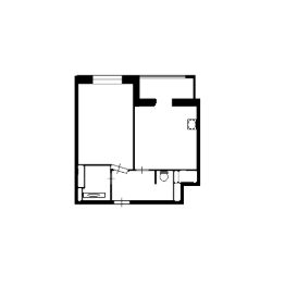 1-комн.кв., 40 м², этаж 9