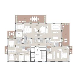 многокомн. кв., 661 м², этаж 14