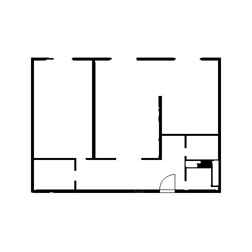 Планировка этой квартиры по данным Циан