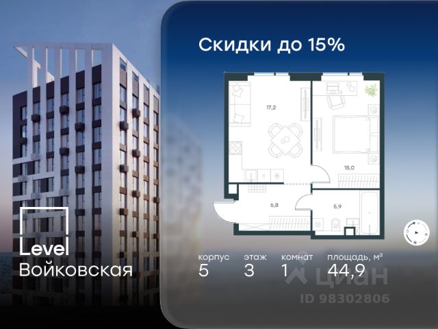 ЖК «Level Войковская»