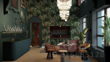 1-комн.кв., 55 м², этаж 4