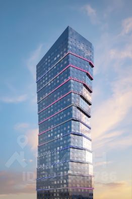 2-комн.кв., 57 м², этаж 37