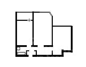 Планировка этой квартиры по данным Циан