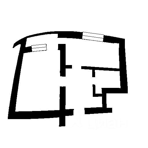 Планировка этой квартиры по данным Циан