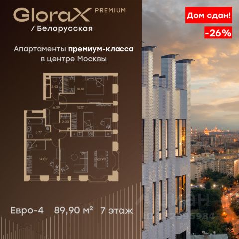 ЖК «GloraX Premium Белорусская»