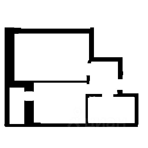 Планировка этой квартиры по данным Циан