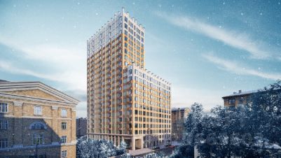апарт.-студия, 35 м², этаж 7