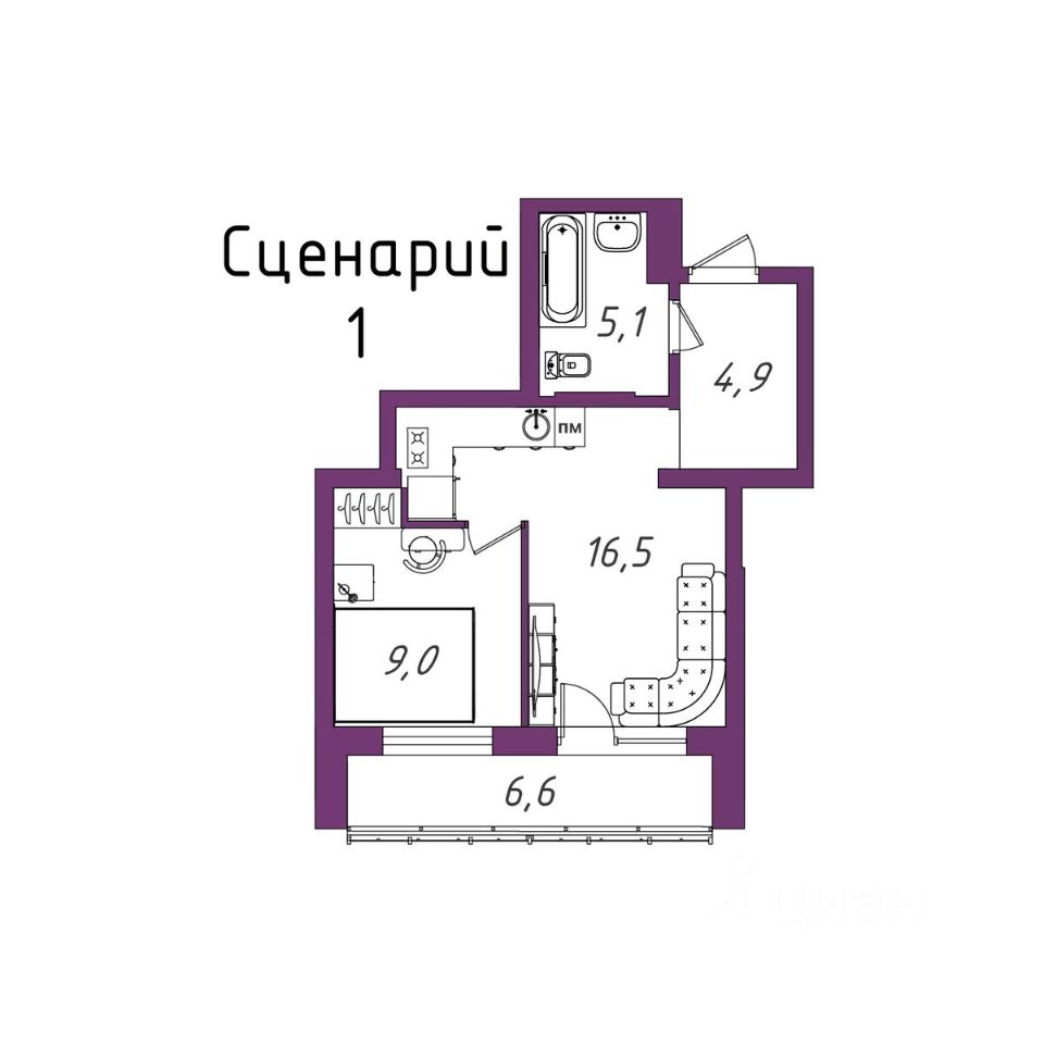 Новостройка, р-н Чкаловский
