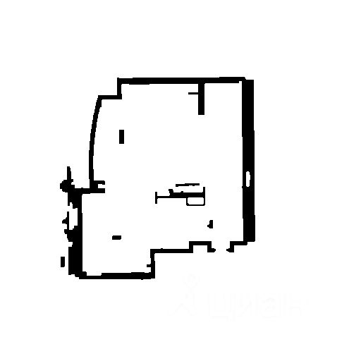 Планировка этой квартиры по данным Циан