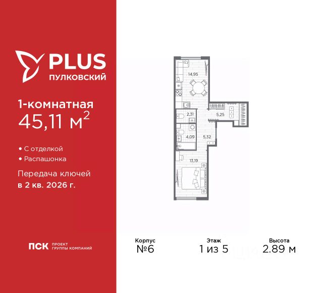ЖК «PLUS Пулковский»