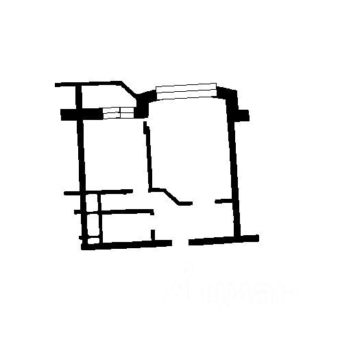 Планировка этой квартиры по данным Циан