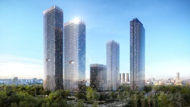 2-комн.кв., 68 м², этаж 24