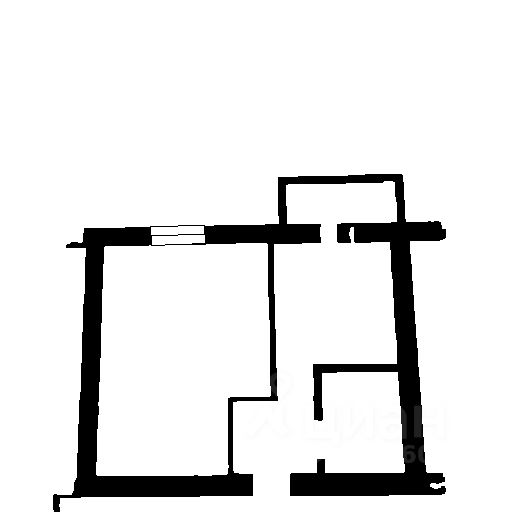 Планировка этой квартиры по данным Циан