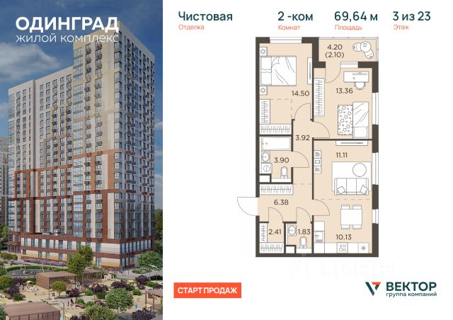 ЖК «Одинград Квартал Семейный»