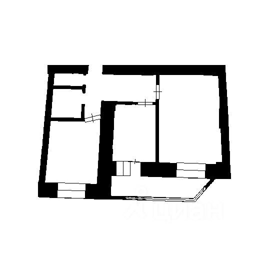 Планировка этой квартиры по данным Циан