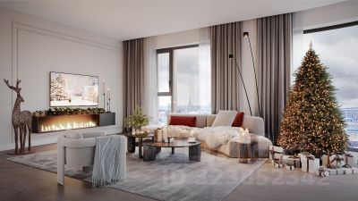 студия, 25 м², этаж 13