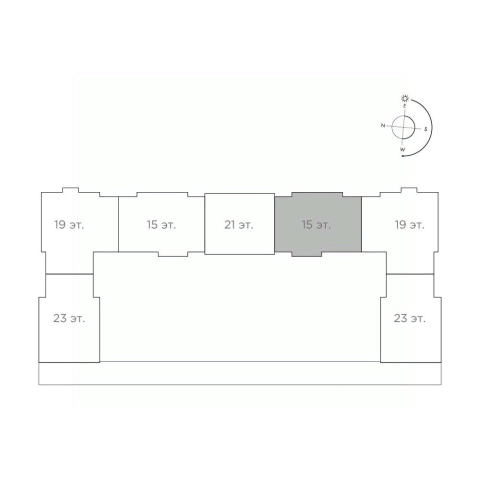 1-комн. квартира, 44.5 м² 4