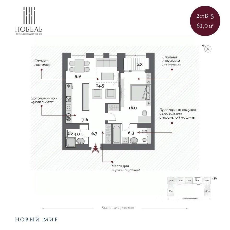 Новостройка, р-н Заельцовский, Новосибирск