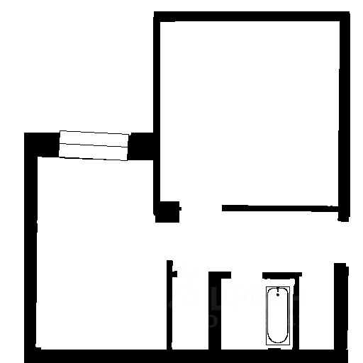 Планировка этой квартиры по данным Циан
