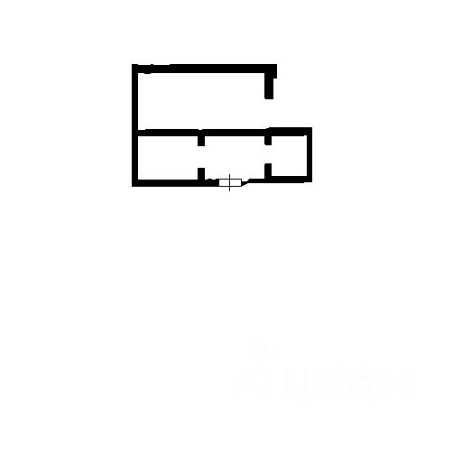 Планировка этой квартиры по данным Циан