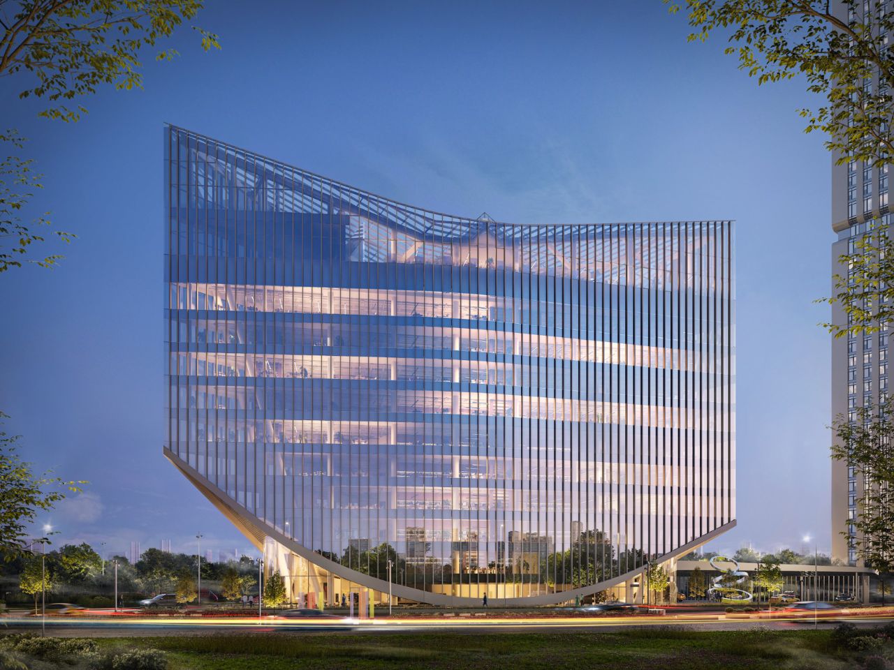 БЦ на ул. Лобачевского, 114Б