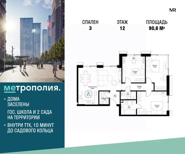 ЖК «Метрополия»