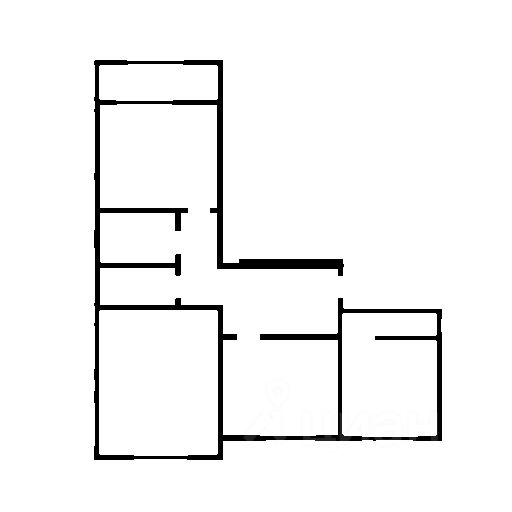 Планировка этой квартиры по данным Циан