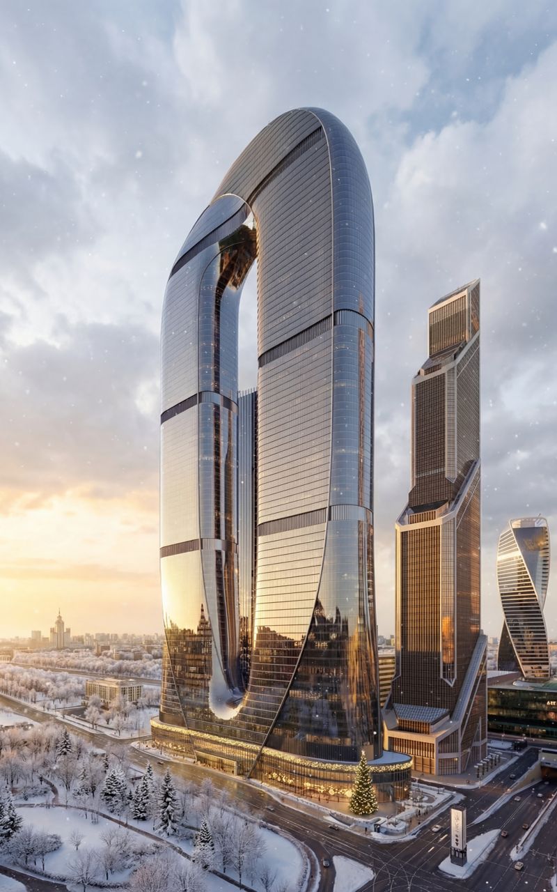 БЦ One. Москва-Сити.