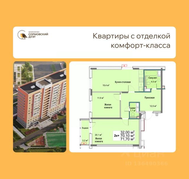 ЖК «Сормовский Дуэт»