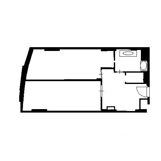 Планировка этой квартиры по данным Циан